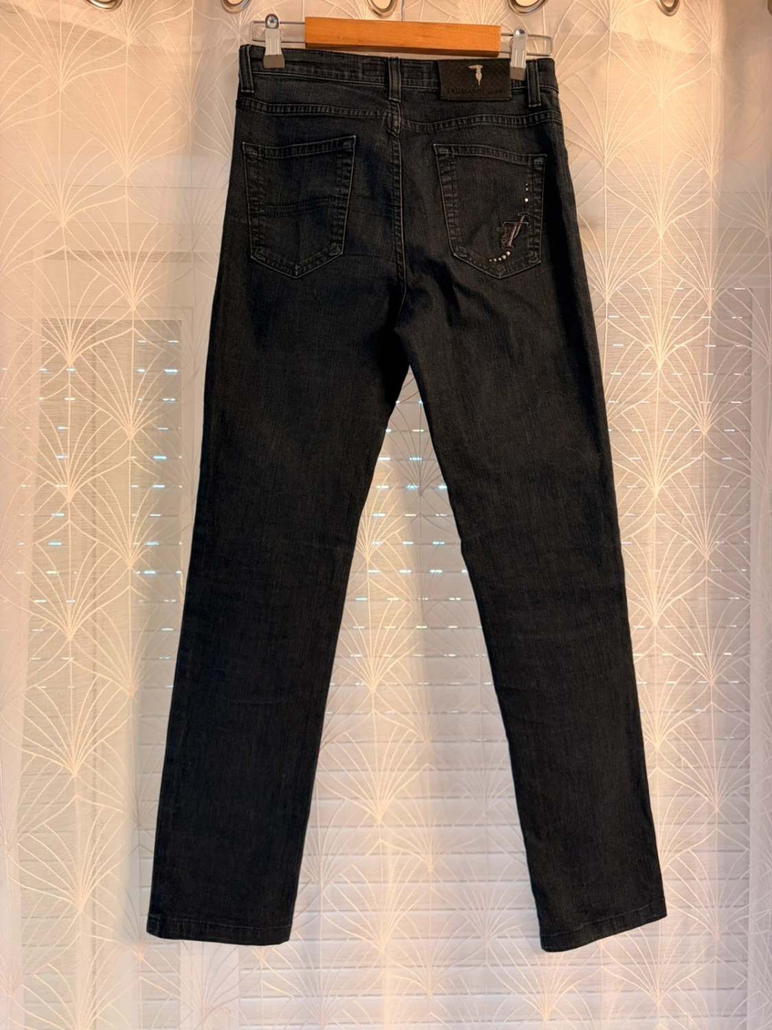 Jeans Trussardi Jeans Gris Foncé - Taille W26