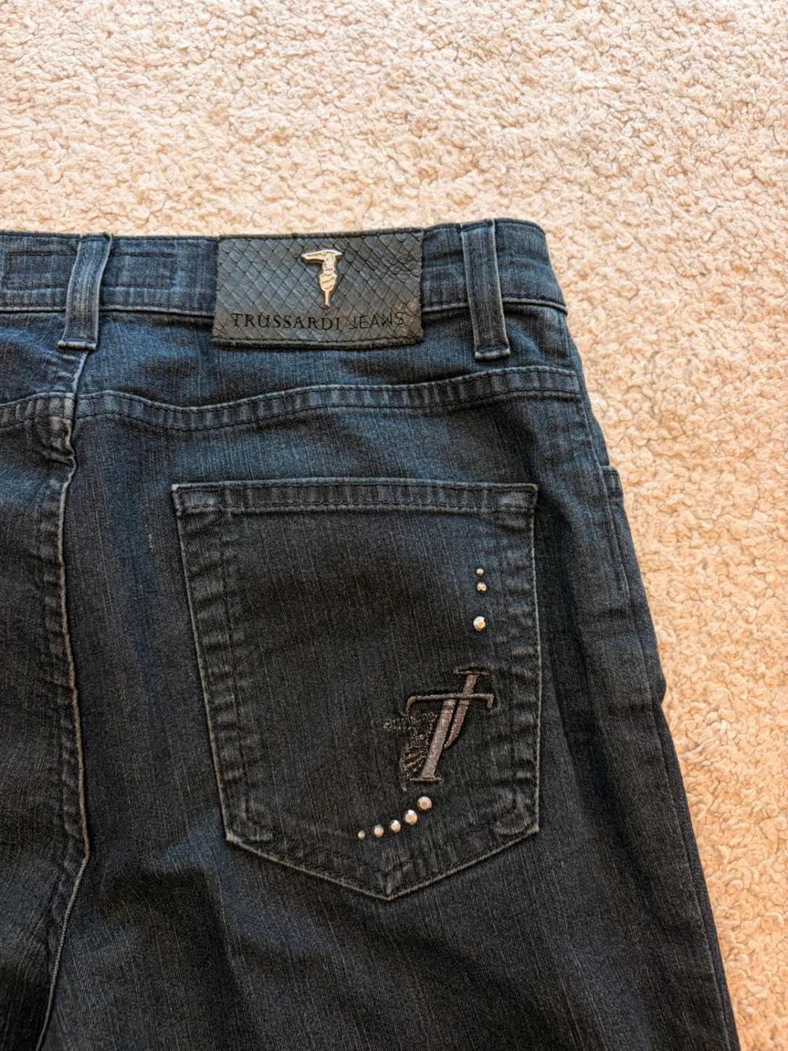Jeans Trussardi Jeans Gris Foncé - Taille W26