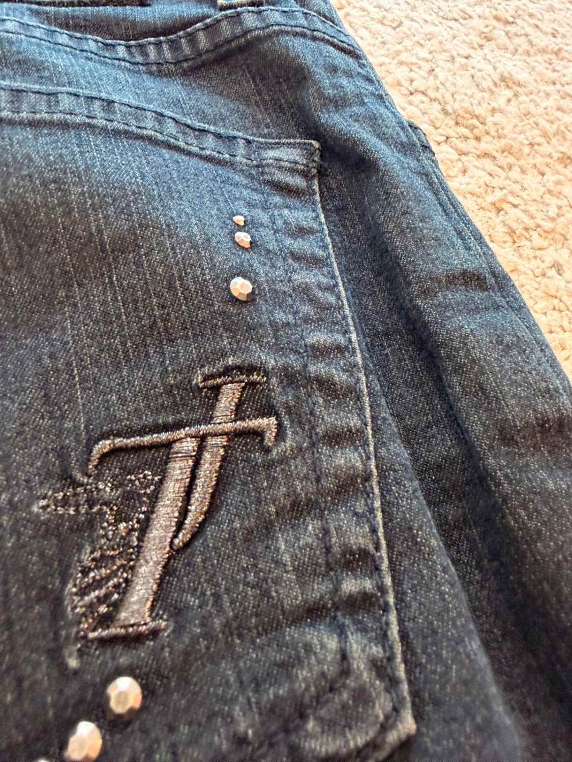Jeans Trussardi Jeans Gris Foncé - Taille W26