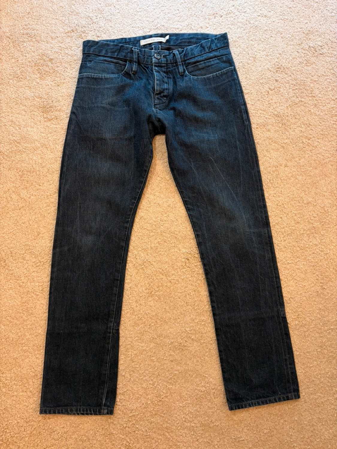 Jeans Calvin Klein Marine - Coupe Classique & Intemporelle