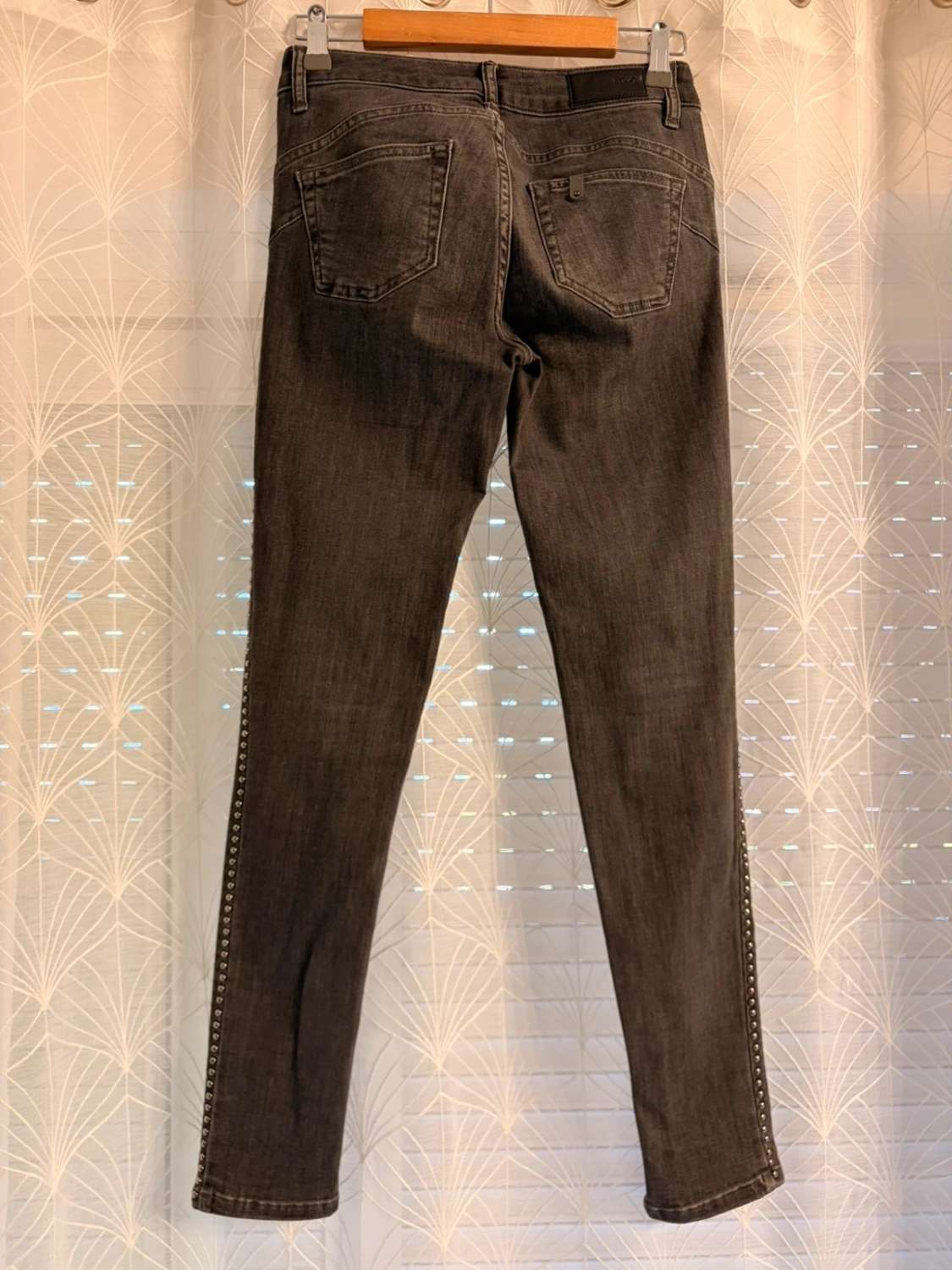 Jeans Liu Jo Skinny Gris - Taille W28