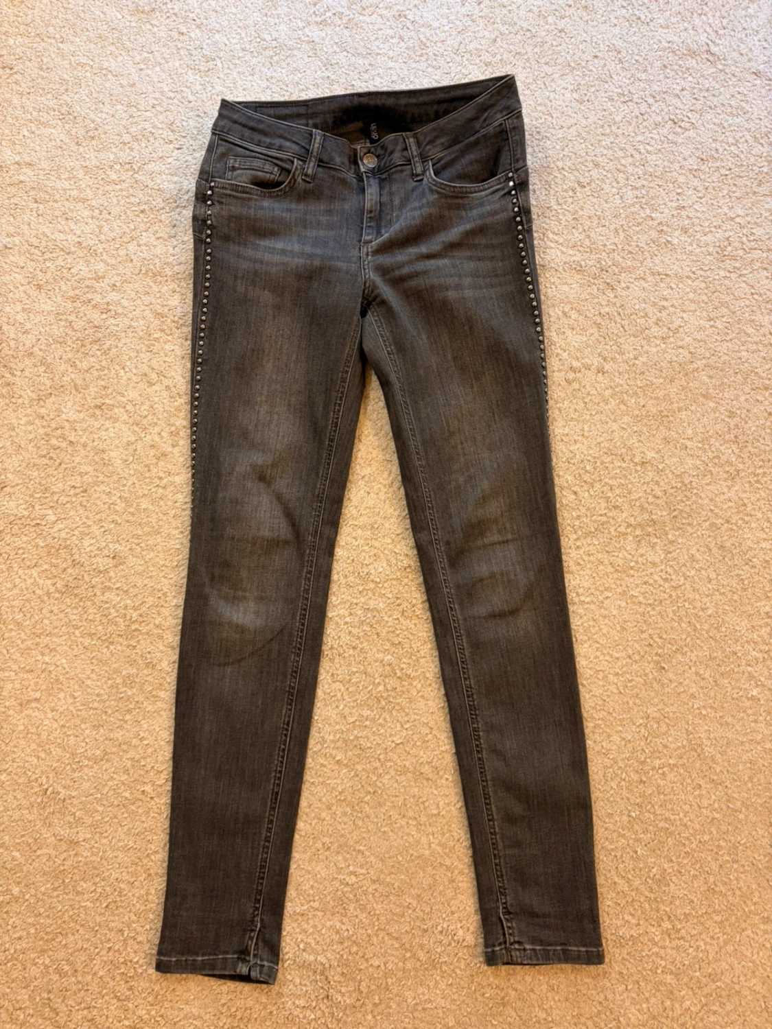 Jeans Liu Jo Skinny Gris - Taille W28