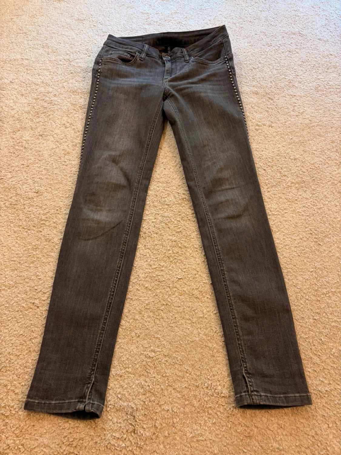 Jeans Liu Jo Skinny Gris - Taille W28