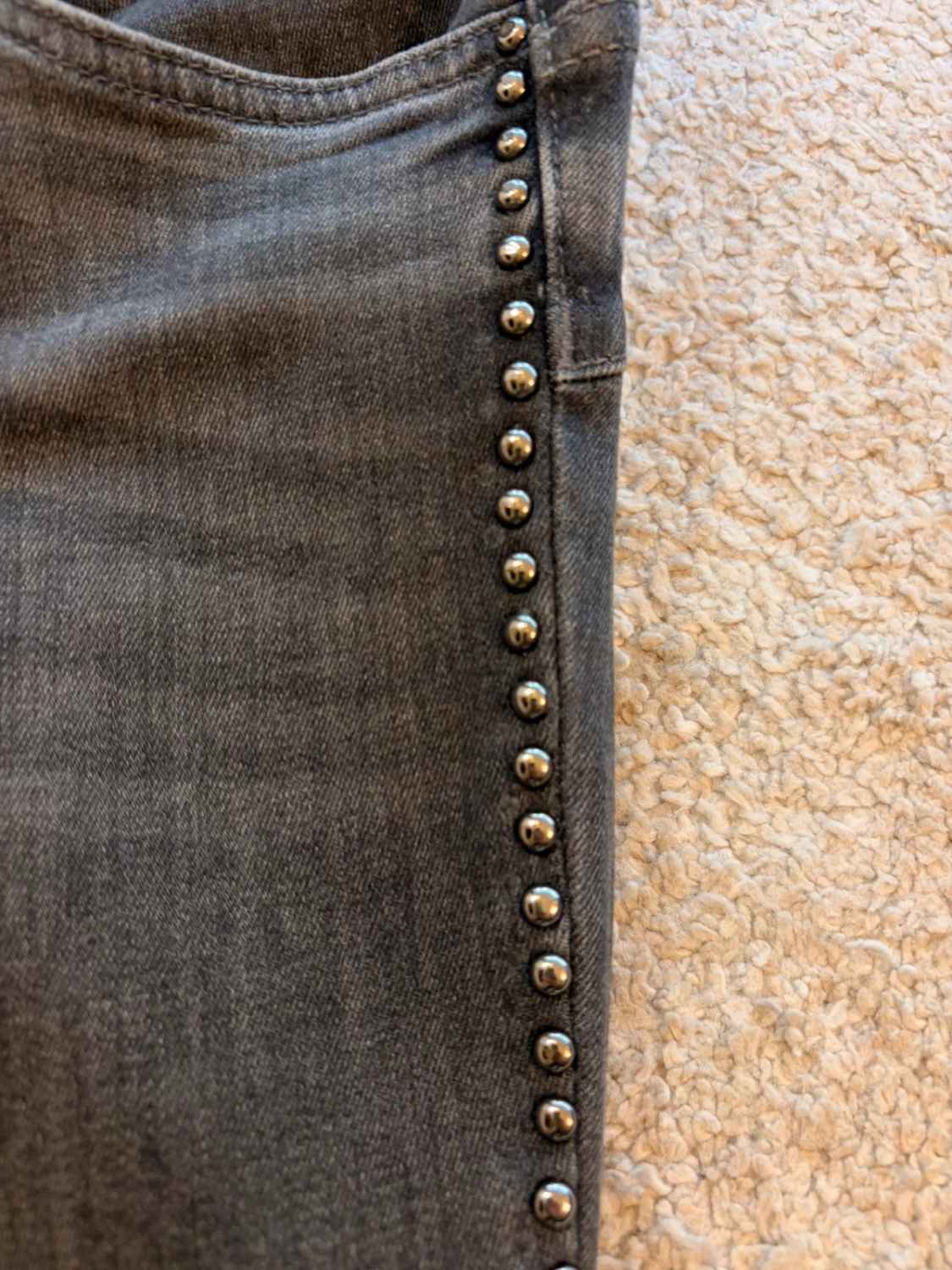 Jeans Liu Jo Skinny Gris - Taille W28
