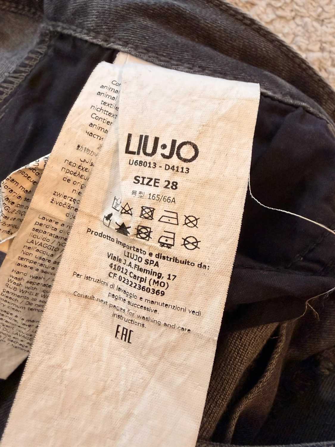 Jeans Liu Jo Skinny Gris - Taille W28