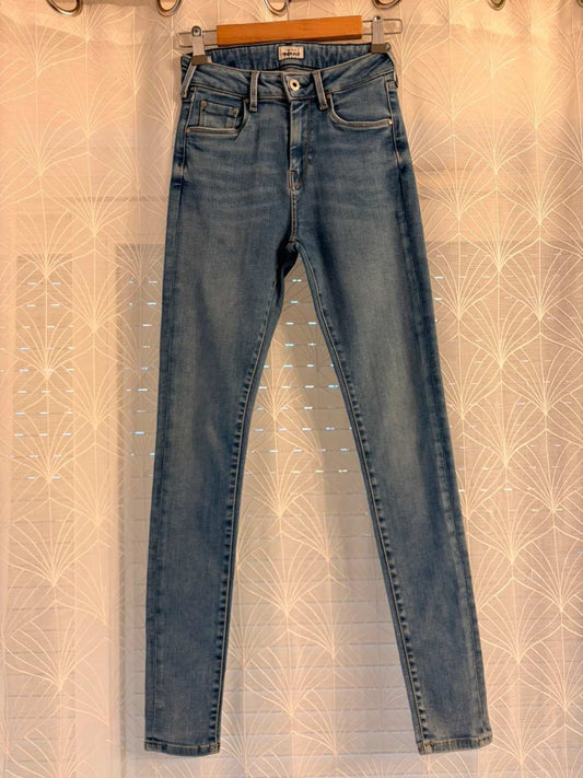 Jeans Pepe Jeans Skinny High Waist "Regent Power Flex" Bleu - Taille W24