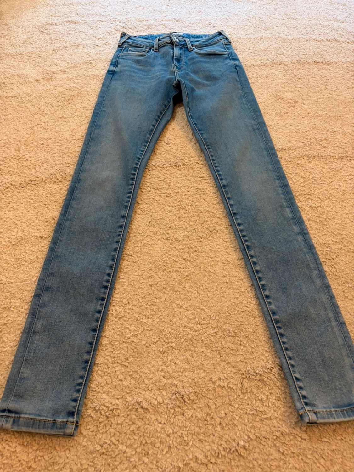 Jeans Pepe Jeans Skinny High Waist "Regent Power Flex" Bleu - Taille W24