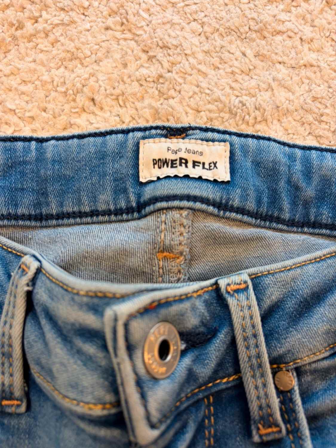 Jeans Pepe Jeans Skinny High Waist "Regent Power Flex" Bleu - Taille W24