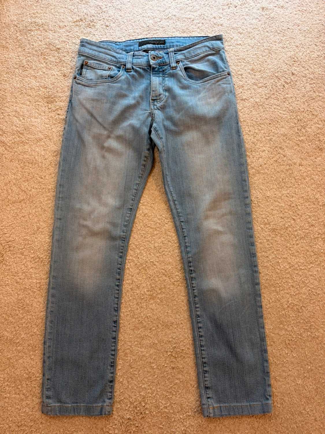 Jeans Calvin Klein Skinny Bleu Clair - Taille W30