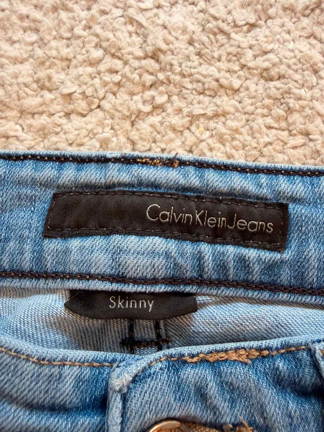 Jeans Calvin Klein Skinny Bleu Clair - Taille W30