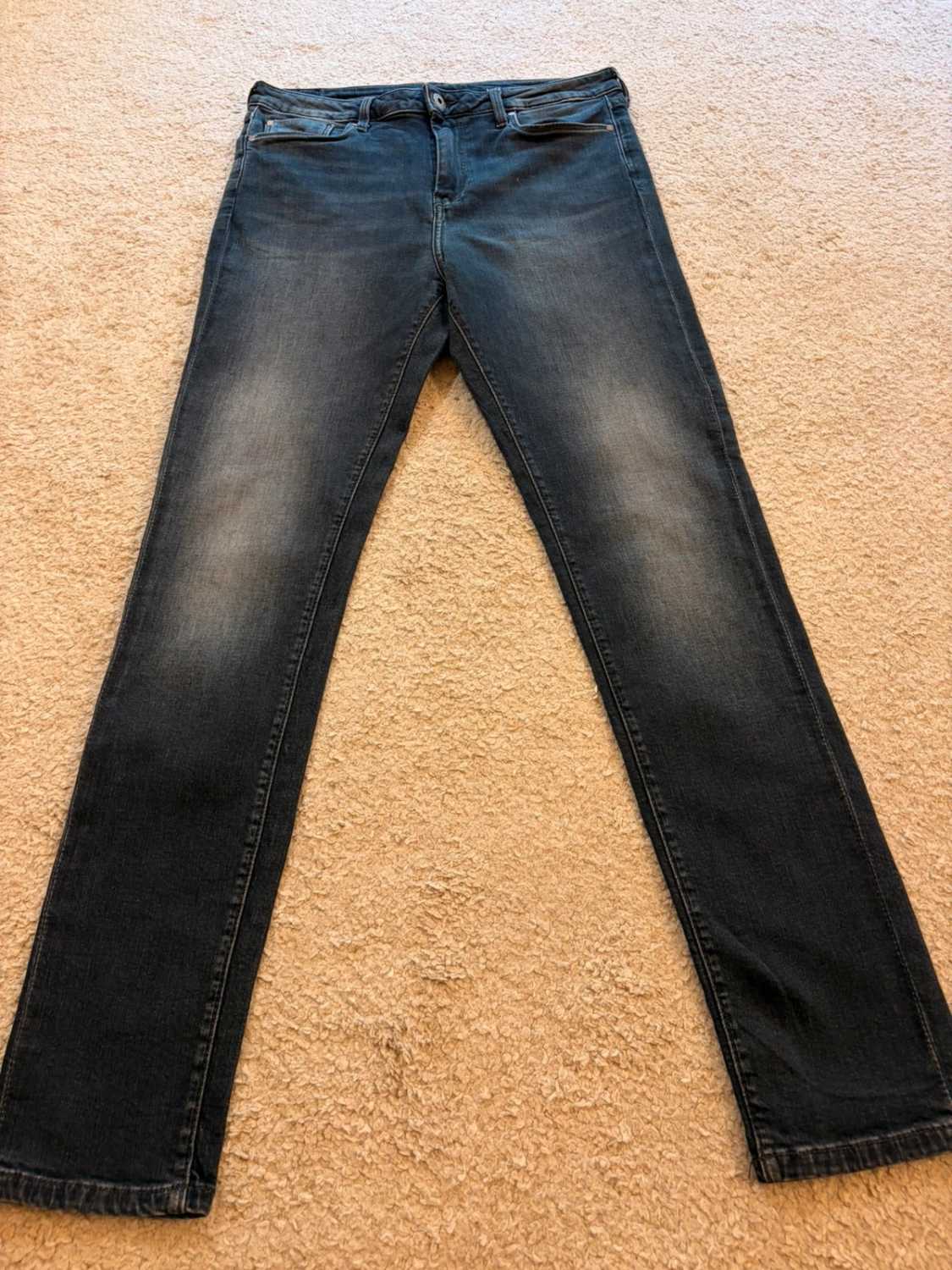 Jeans Pepe Jeans Slim Leg High Waist Gris - Taille W28