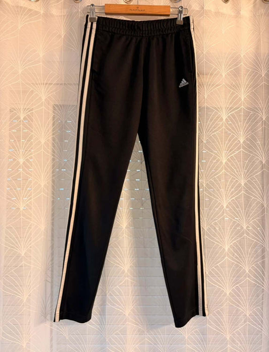 Pantalón Adidas con Rayas Blancas - Talla M