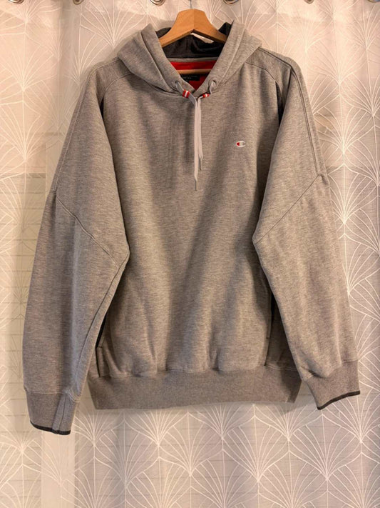🏆 Felpa Champion con Cappuccio Grigia - Confort & Stile Streetwear