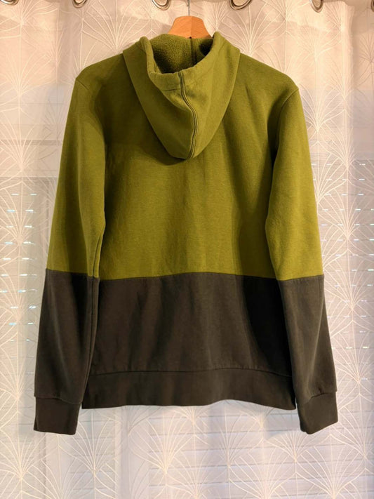 🪖🧥 Adidas Kaki/Green Zip Hoodie - Military & Functional