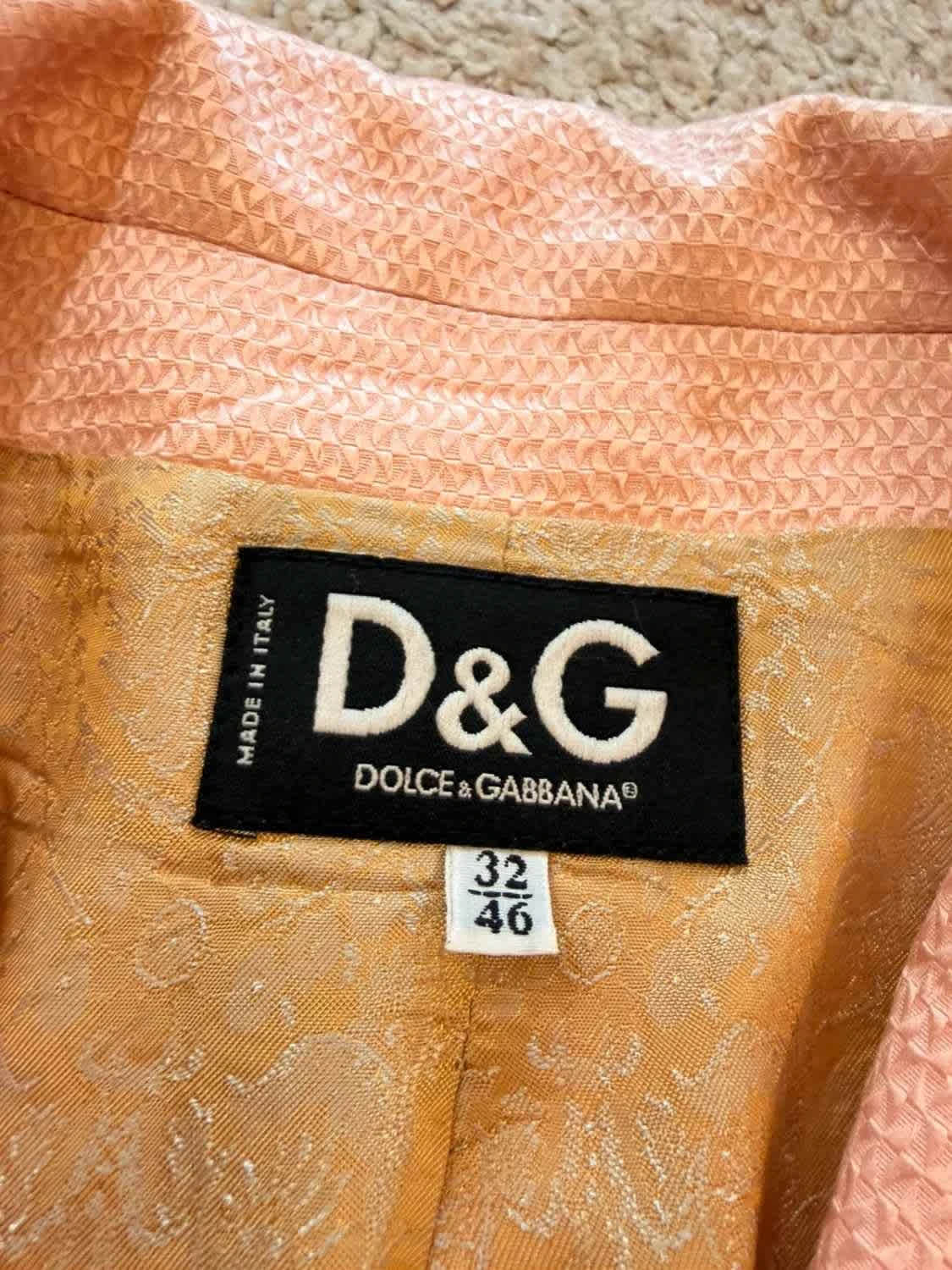 Blazer Dolce&Gabbana Rose - Audace & Haute Couture