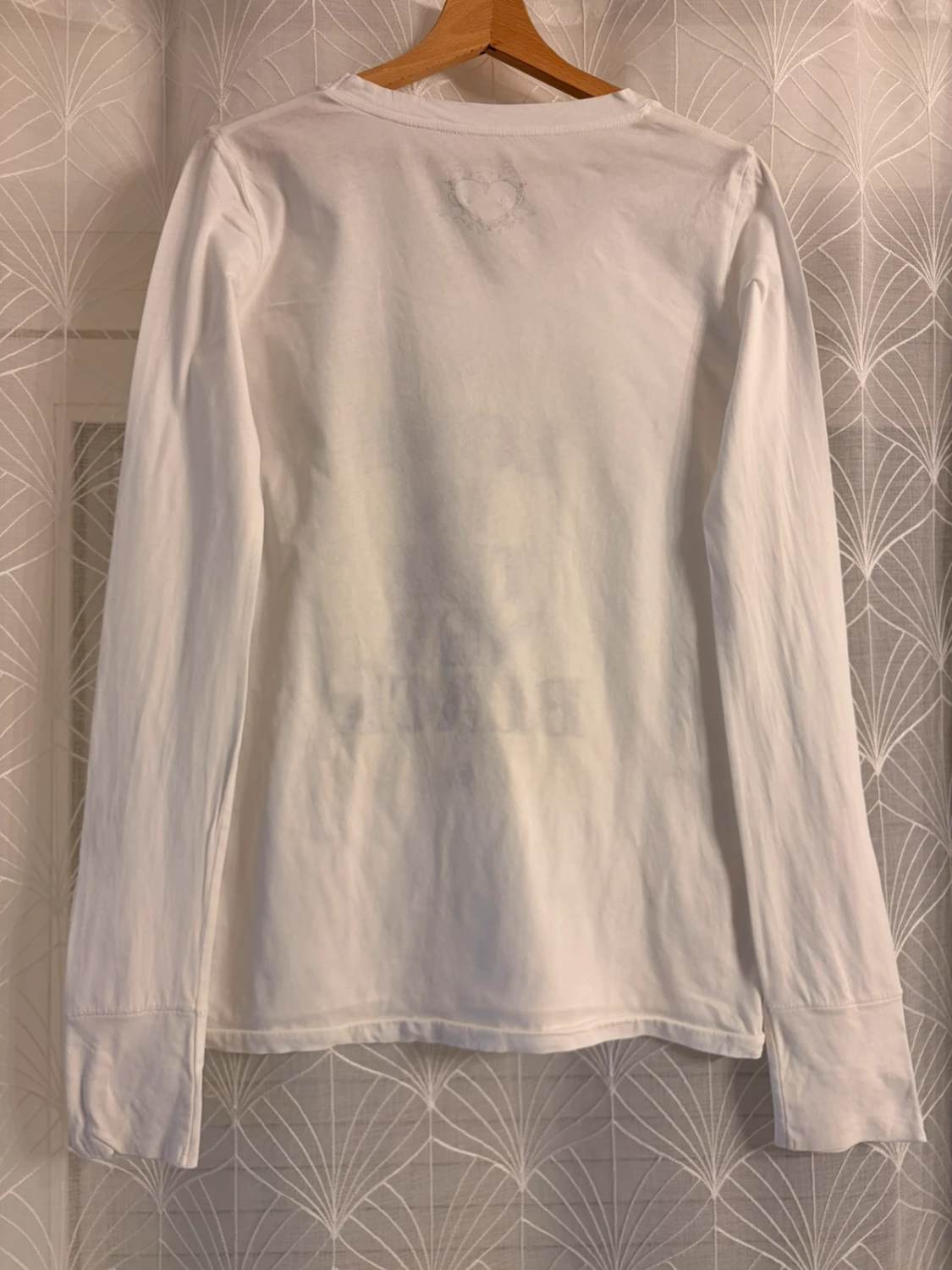 🍃 Blouse Patrizia Pepe - Imprimé Blanc & Kaki - Taille M