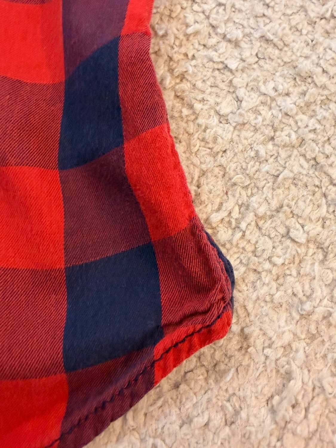 Chemise Ralph Lauren Denim & Supply à Carreaux Marine/Bordeaux/Rouge - Luxe Décontracté