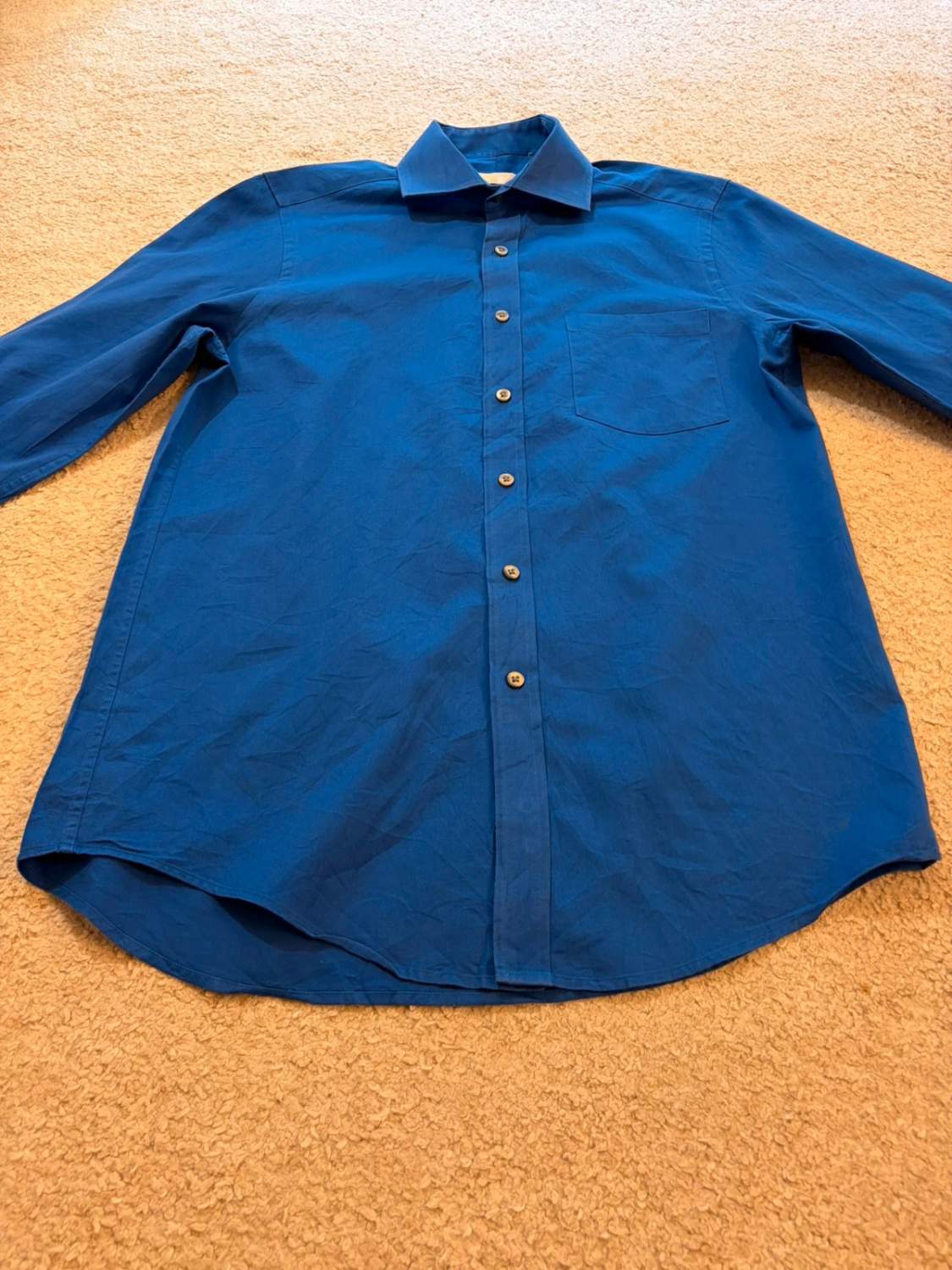 💙 Chemise Michael Kors Bleu - Élégance Minimaliste & Confort