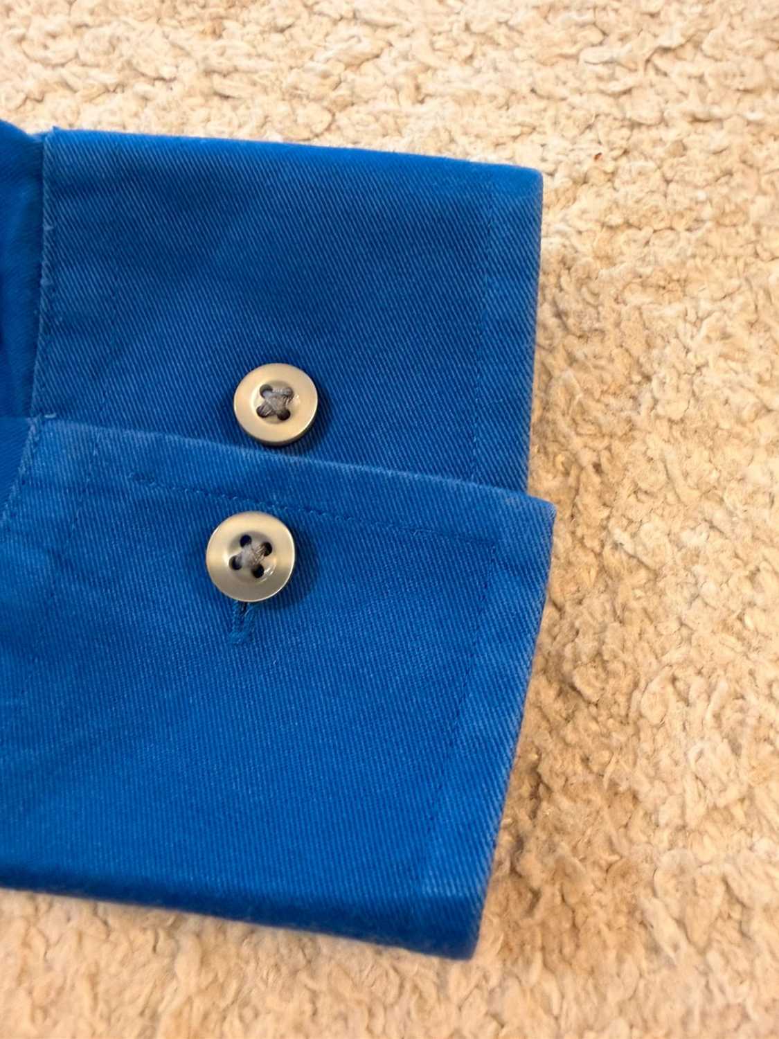 💙 Chemise Michael Kors Bleu - Élégance Minimaliste & Confort