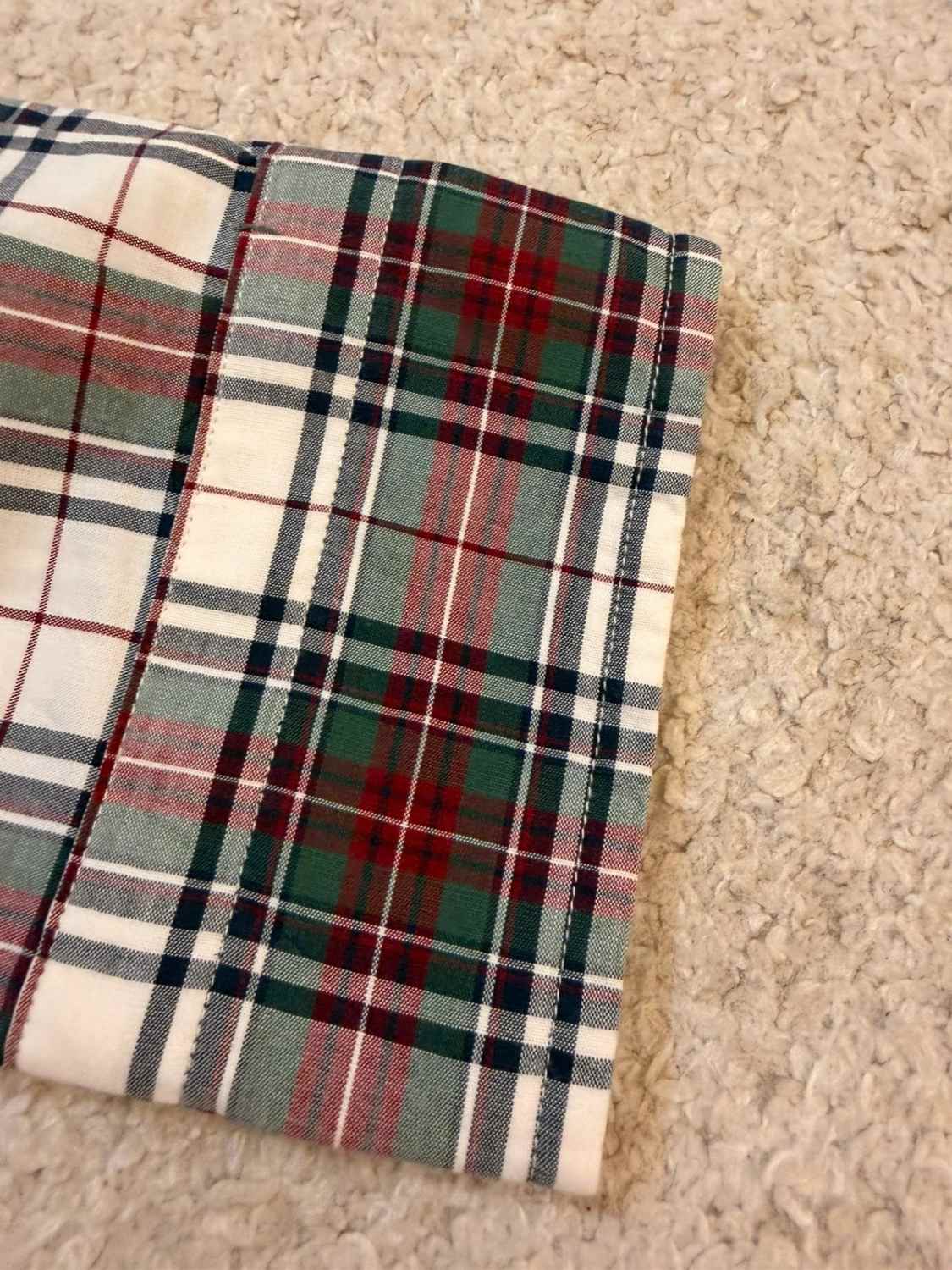 🧩 Chemise Nautica Flex+ à Carreaux Kaki/Bordeaux - Antifroissable & Pratique