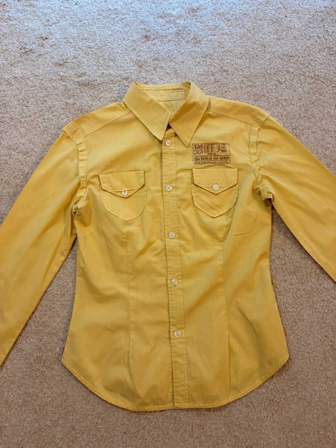 Diesel Yellow Shirt - Bold & Feminine