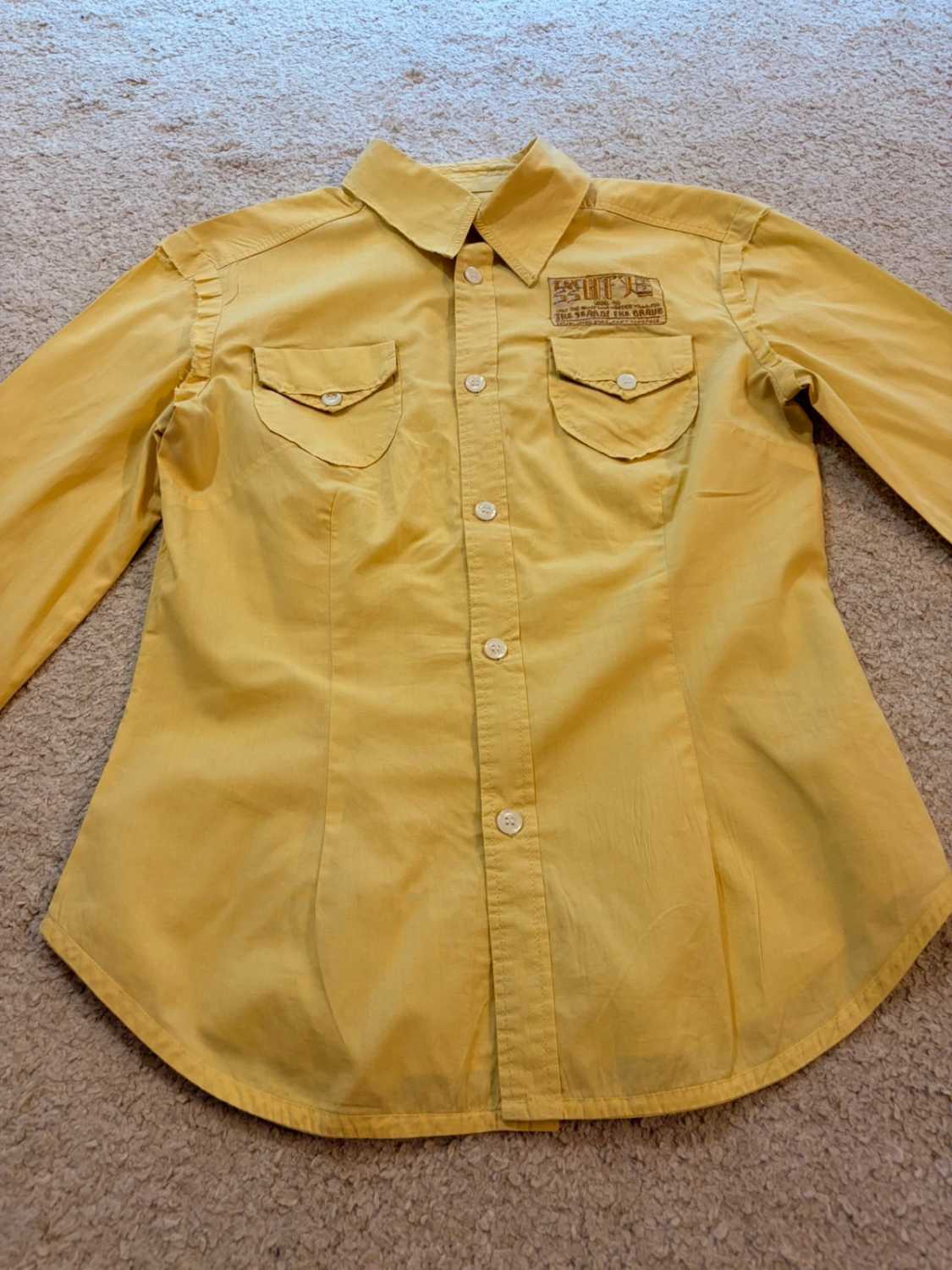 Diesel Yellow Shirt - Bold & Feminine