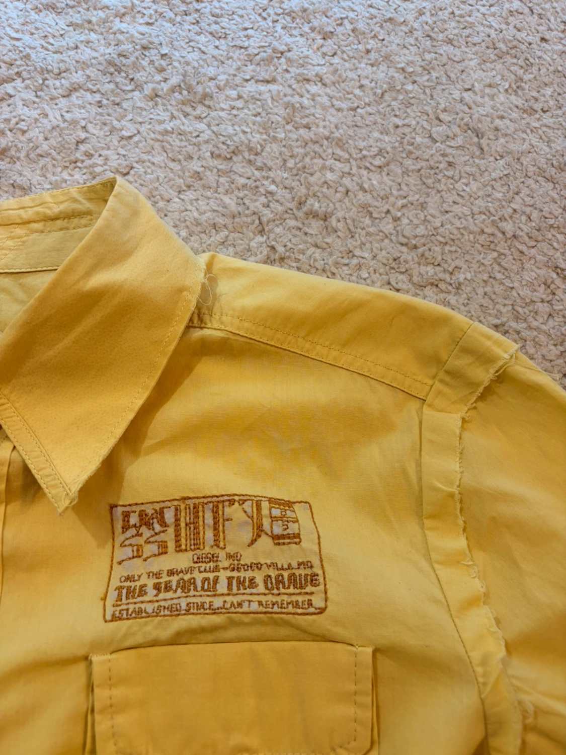 Diesel Yellow Shirt - Bold & Feminine