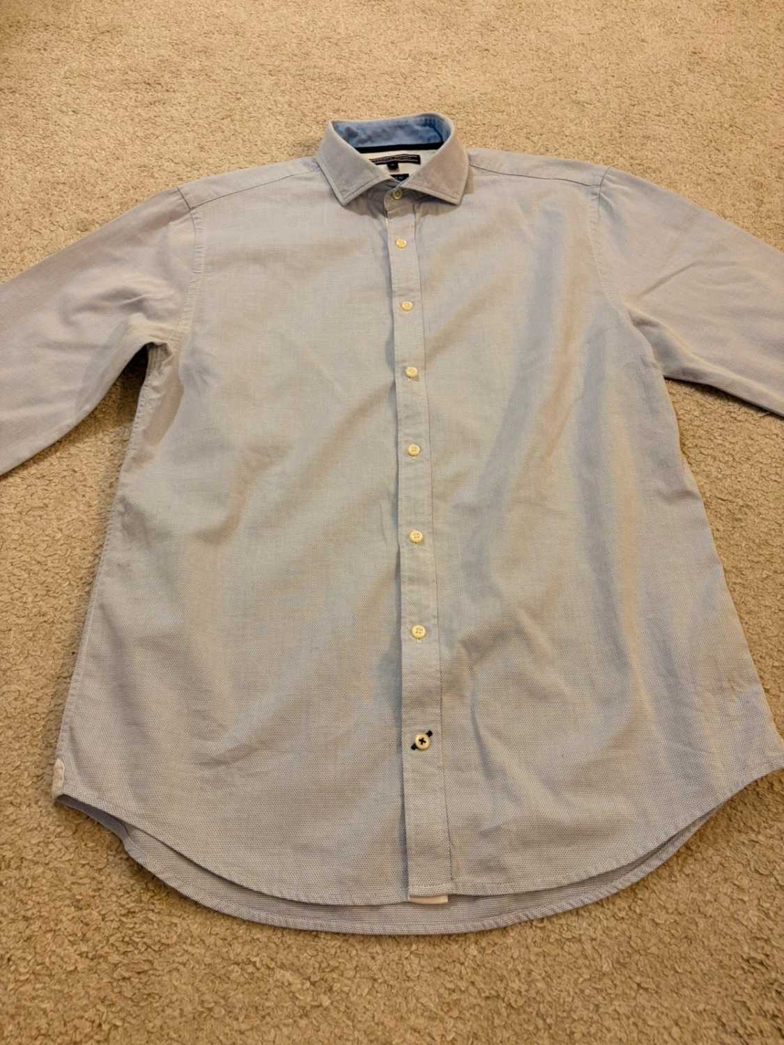 🗽💙 Chemise Tommy Hilfiger New York Fit - Coupe Urbaine Affûtée