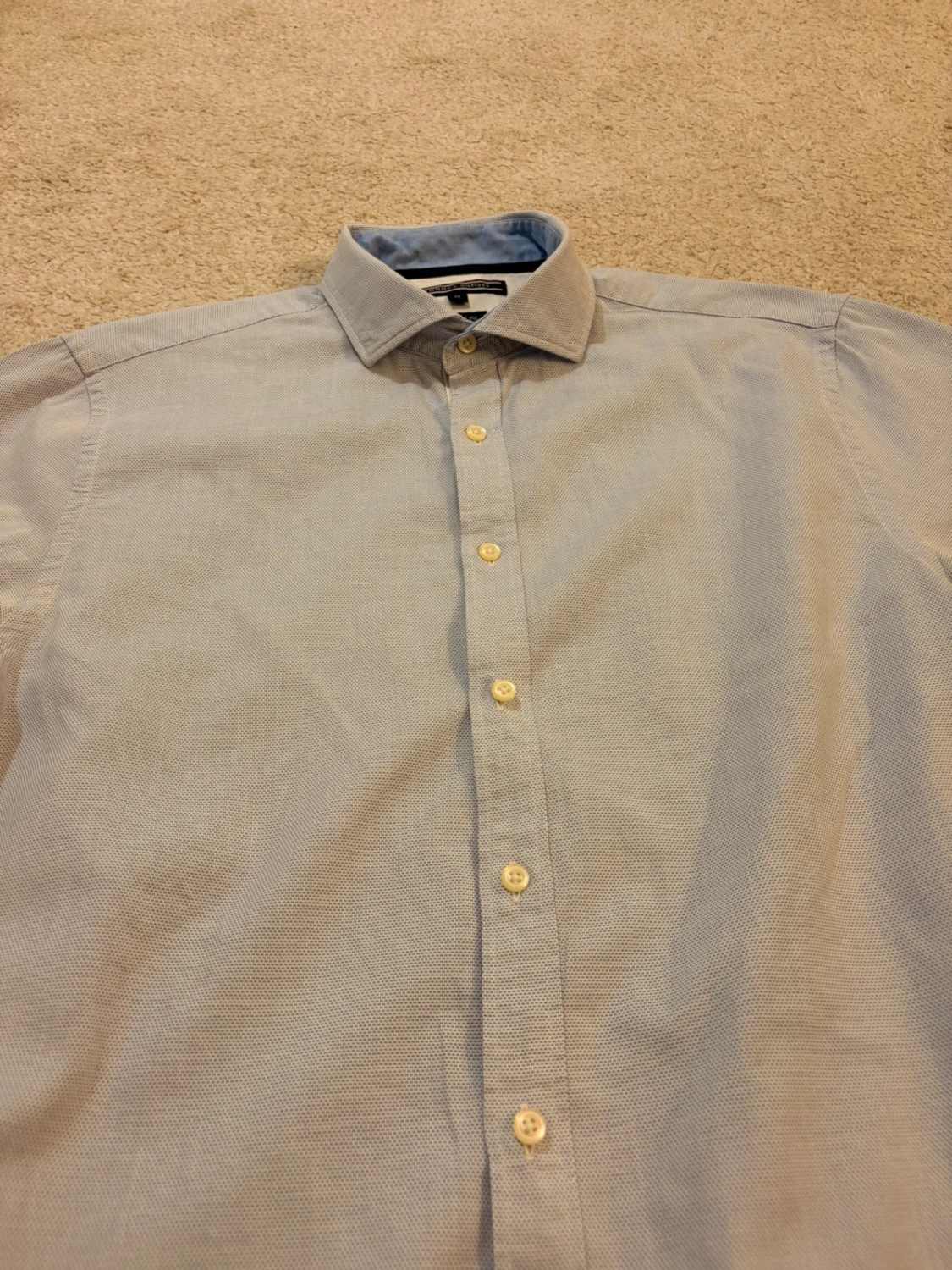 🗽💙 Chemise Tommy Hilfiger New York Fit - Coupe Urbaine Affûtée