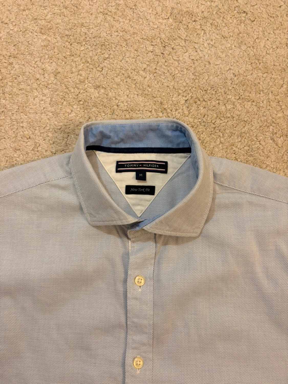 🗽💙 Chemise Tommy Hilfiger New York Fit - Coupe Urbaine Affûtée