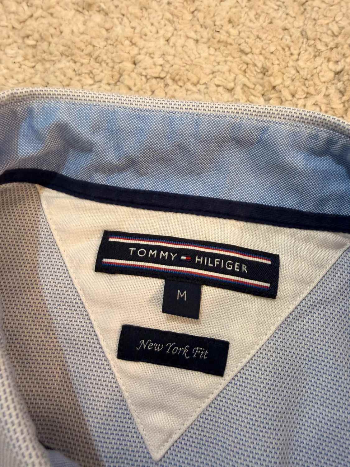 🗽💙 Chemise Tommy Hilfiger New York Fit - Coupe Urbaine Affûtée