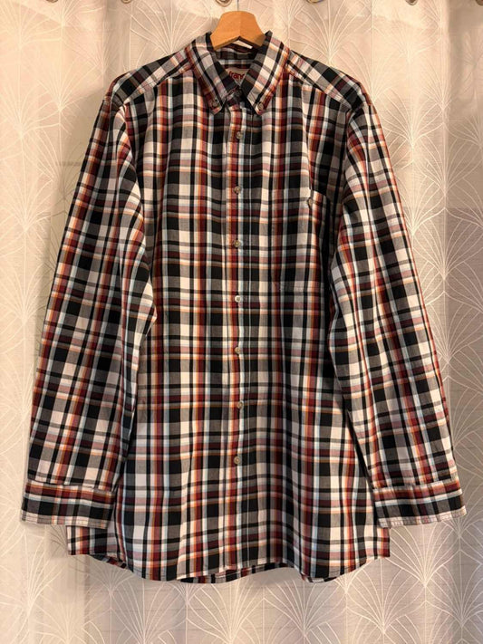 Chemise Wrangler Rugged Wear Wrinkle Resist à Carreaux