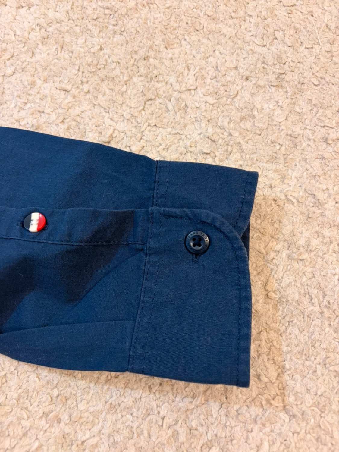 👔 Chemise Tommy Jeans Regular Fit Marine - Décontractée & Moderne - Taille S