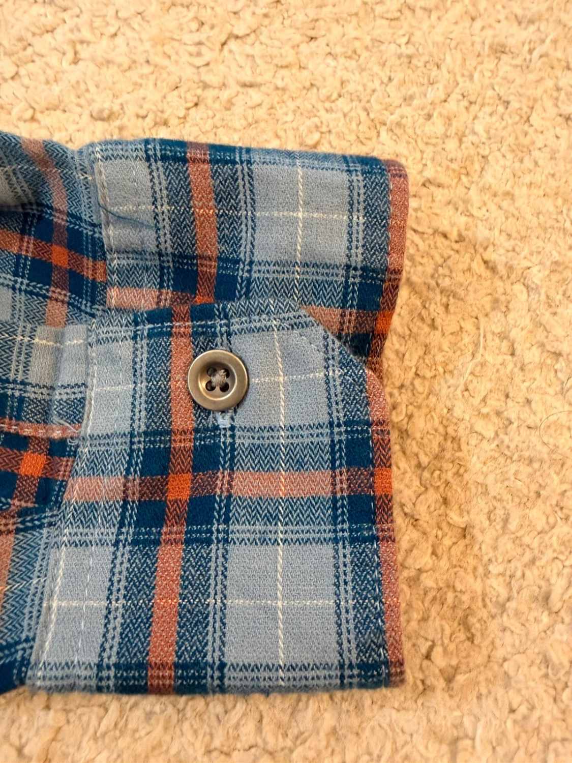 Chemise Wrangler à Carreaux Bleu Clair/Bleu/Marron - Fraîcheur & Élégance Naturelle