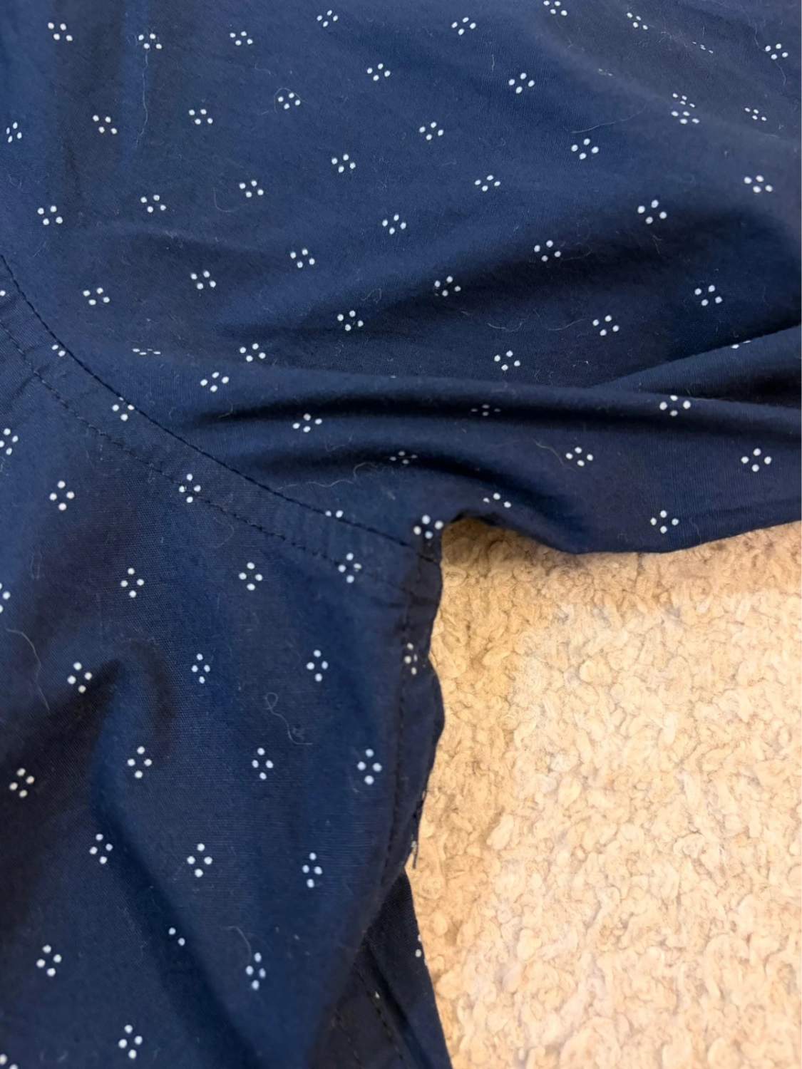 🤠 Chemise Lee Regular Fit Stretch Marine à Motif - Confort & Style