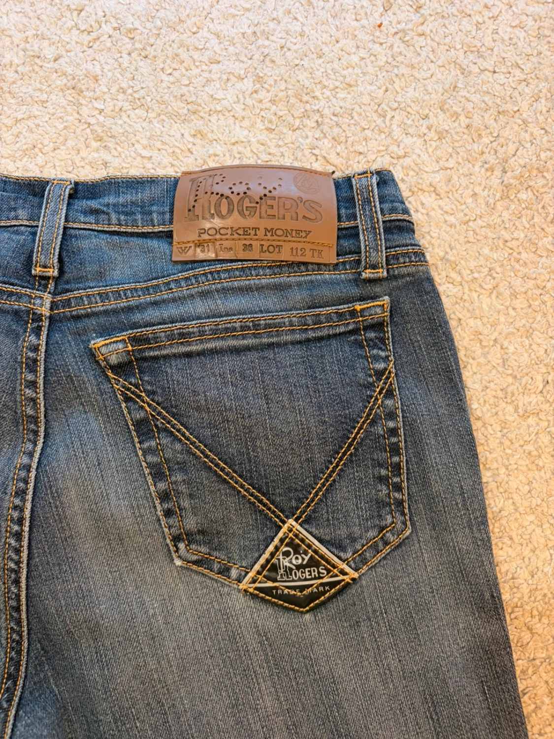 Jeans Roy Roger's Bleu - Taille W31
