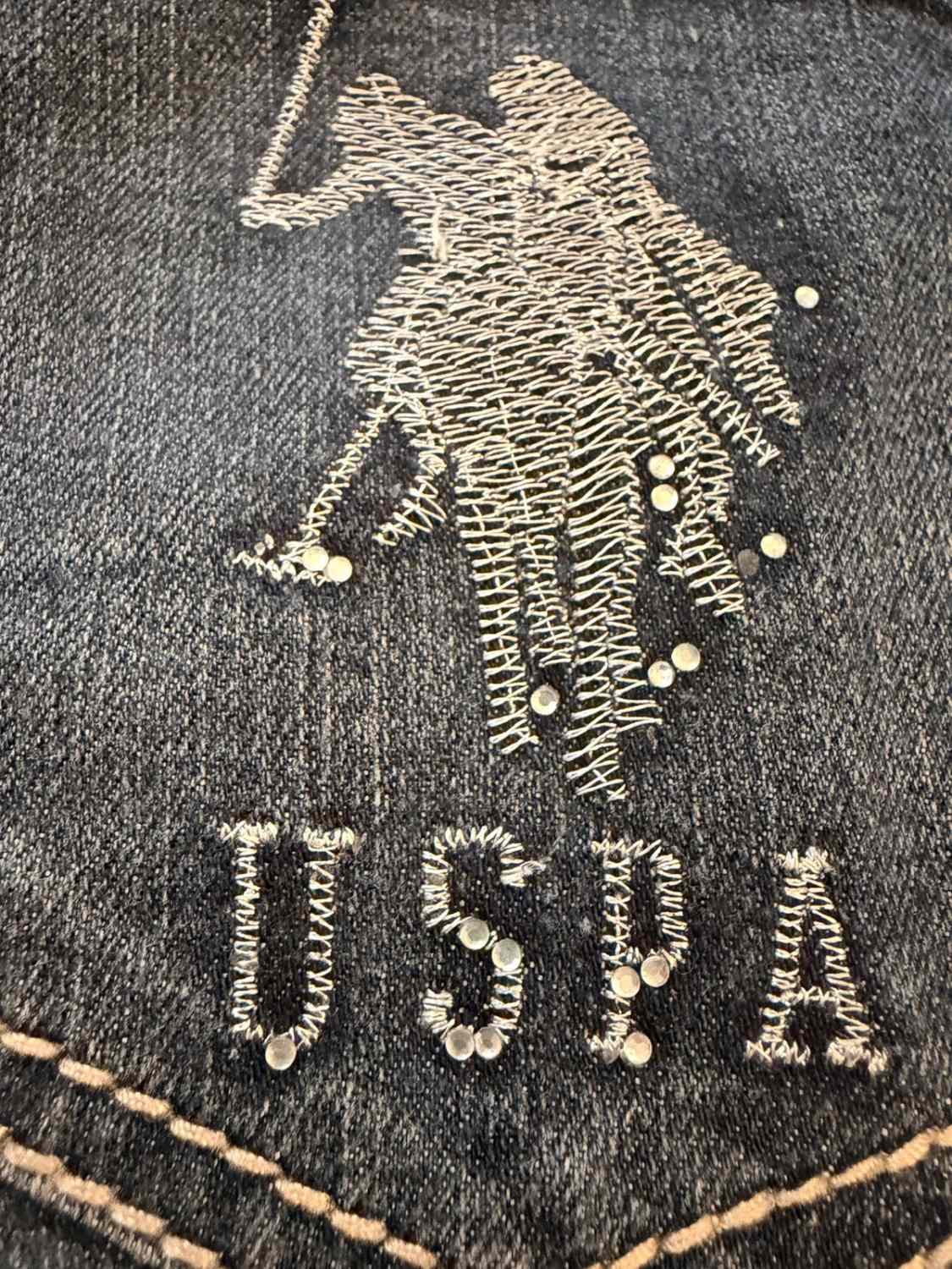 Jeans U.S. Polo ASSN 7/8 Marine - Taille 7/8 (M)