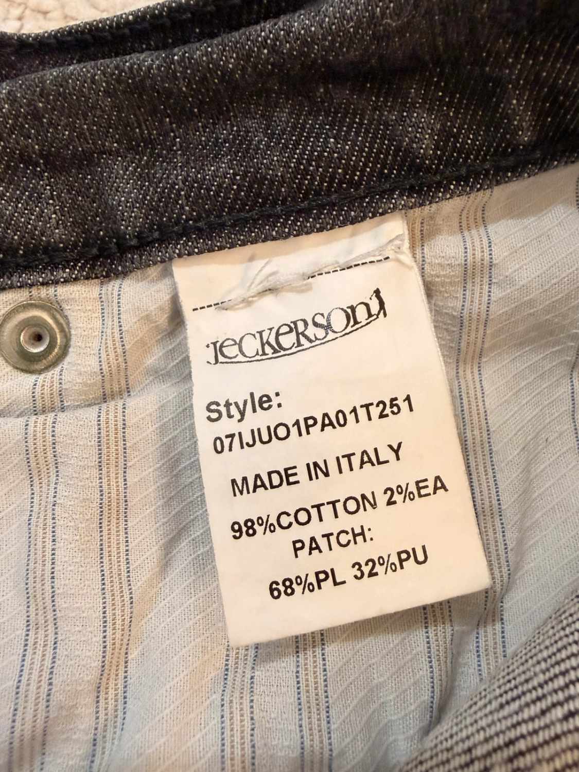 Jeans Jeckerson Gris Foncé - Taille W29