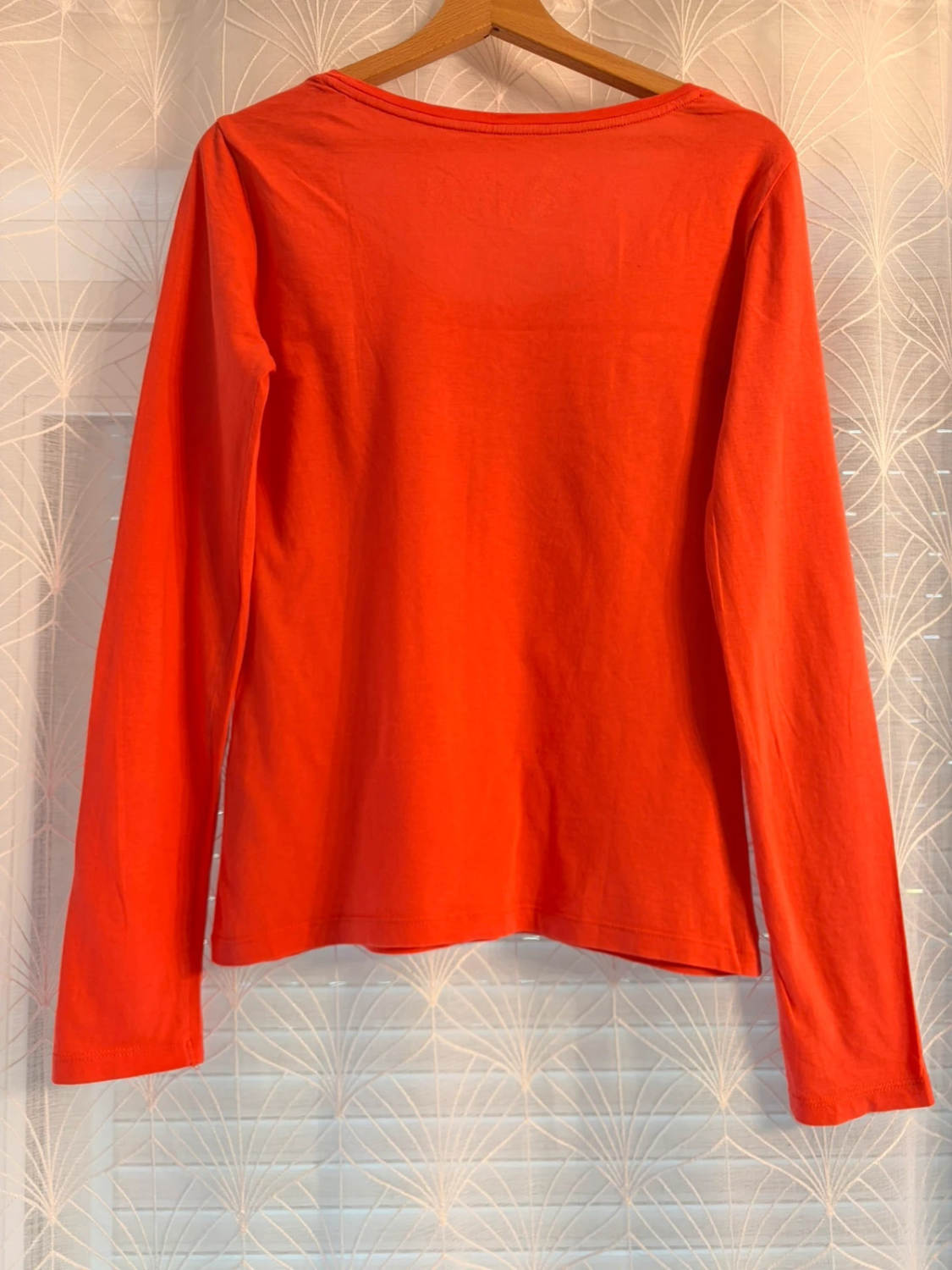 Blouse Guess Jeans à Manches Longues Corail - Féminine & Confortable