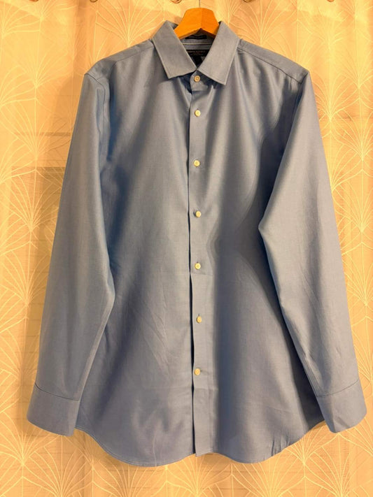 💎 Chemise Banana Republic Non-Iron Grant Slim Fit Bleu Clair - Fraîcheur & Entretien Facile