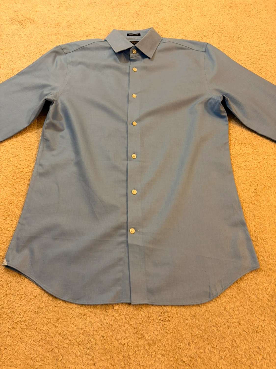 💎 Chemise Banana Republic Non-Iron Grant Slim Fit Bleu Clair - Fraîcheur & Entretien Facile