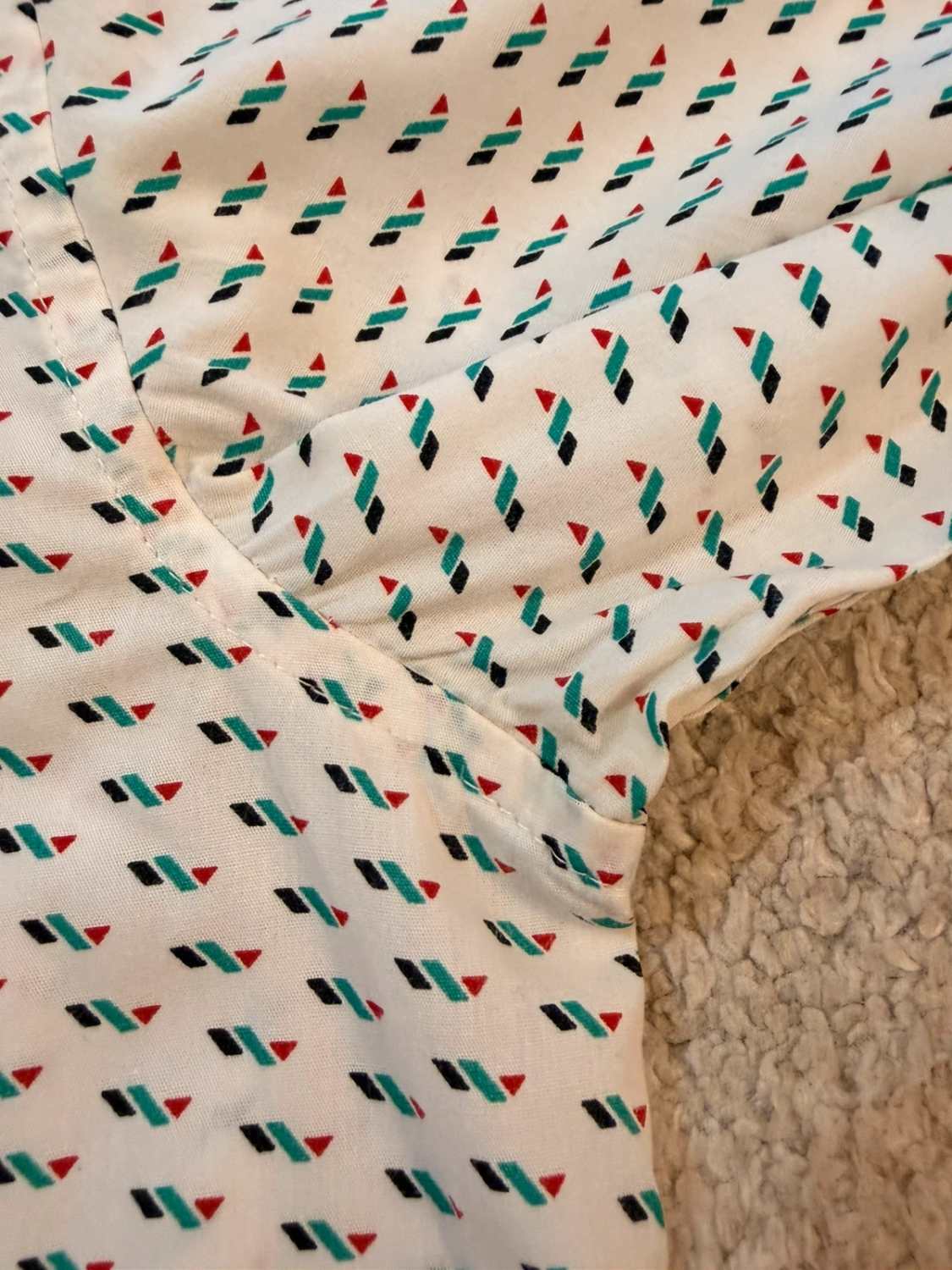 🎨 Chemise Diesel Blanc à Motif Coloré - Audacieuse & Branchée