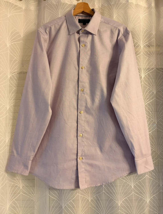 Chemise Banana Republic Relaxed Fit Lilas/Blanc - M