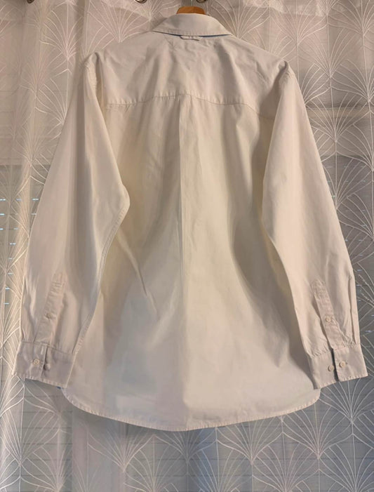 Chemise Tommy Hilfiger Regular Fit Blanche – Taille M | Seconde Main