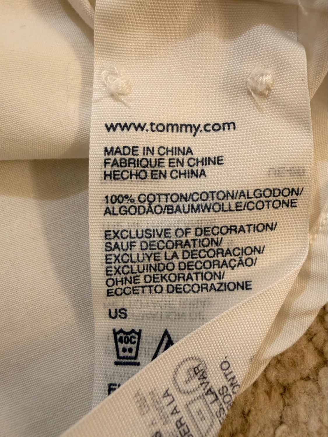 Camicia Tommy Hilfiger Bianco - M