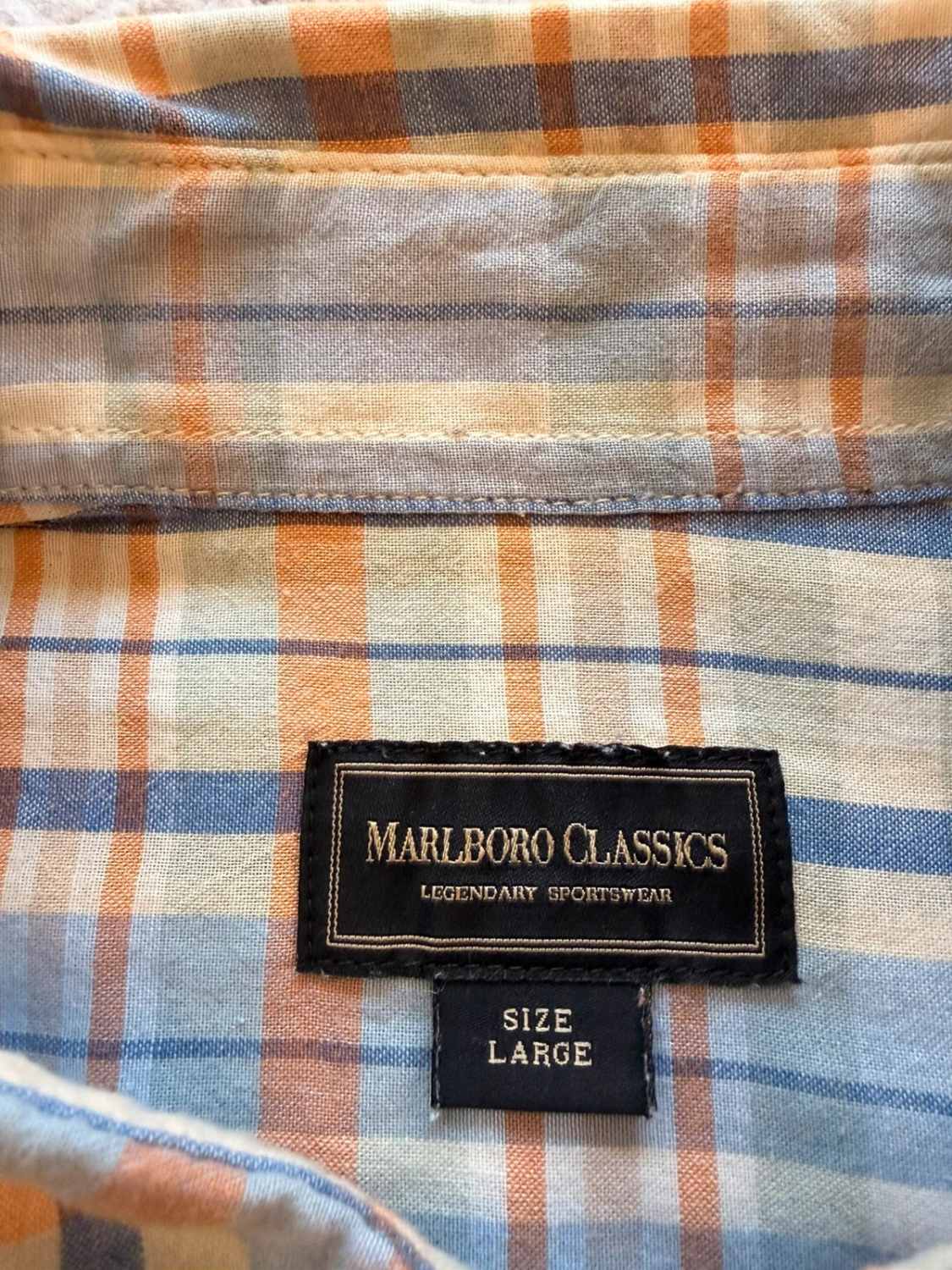 Marlboro Classics Plaid Shirt - L