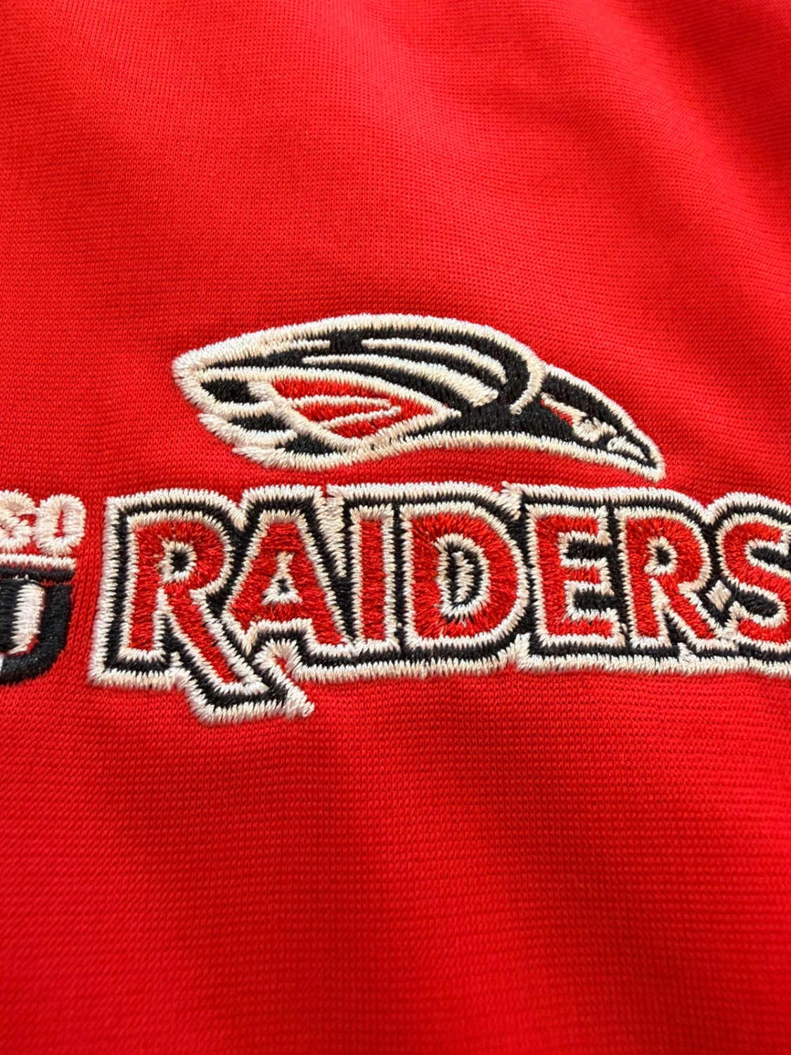 🏈🔥 Veste Nike "Raiders Lithia Auto Store" Rouge/Blanc - Collector & Sportive