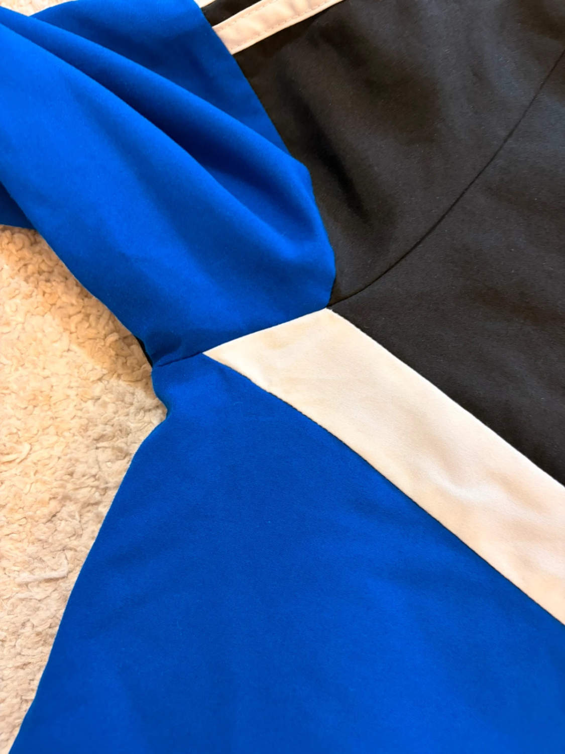 👦🔵 Veste Adidas Survêtement Bleu/Noir à Bandes Blanches - Style Junior & Confortable