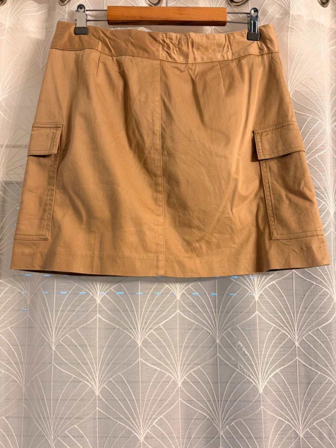 Jupe Banana Republic Factory Story Beige - Taille 8 (L)