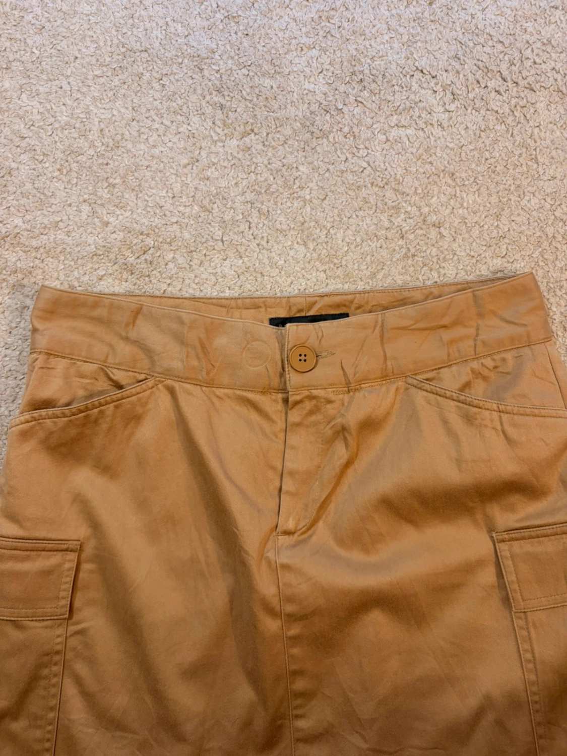 Jupe Banana Republic Factory Story Beige - Taille 8 (L)
